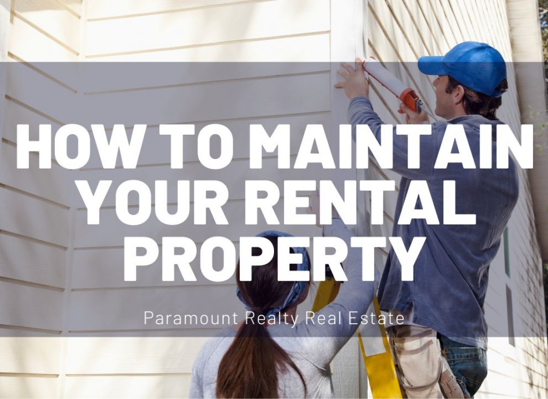 How to Maintain Your Rental Property