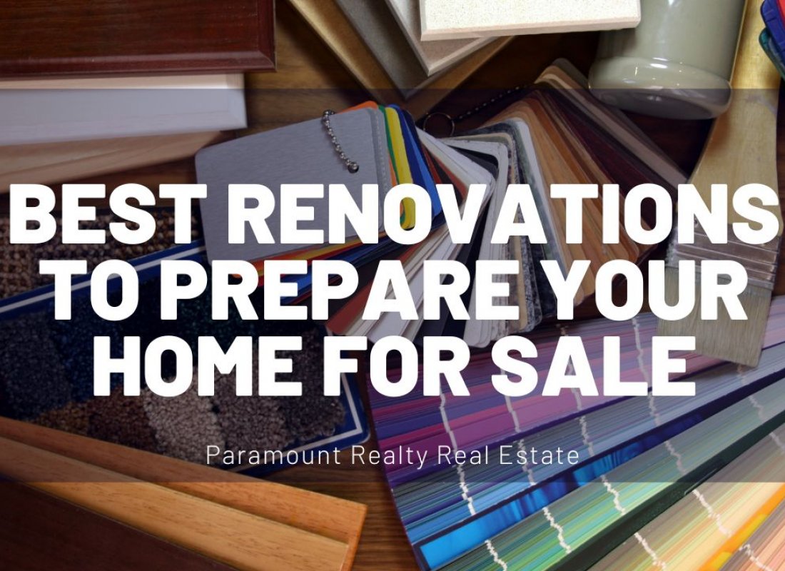 Best Renovations to Prepare Your Home For Sale